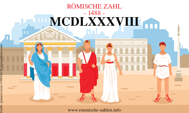 Römische Zahl 1488