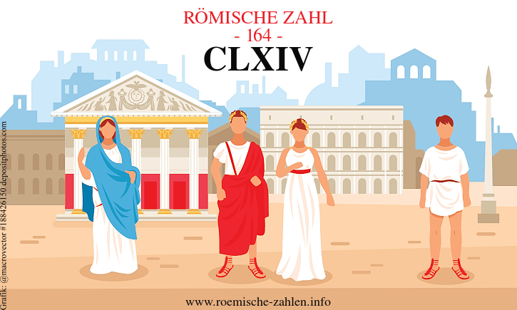 Römische Zahl 164
