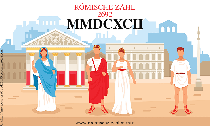 Römische Zahl 2692
